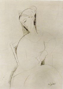 Amedeo Modigliani, Donna seduta,